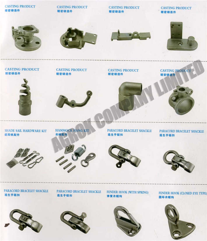 Casting Product Shackle Kit Hook