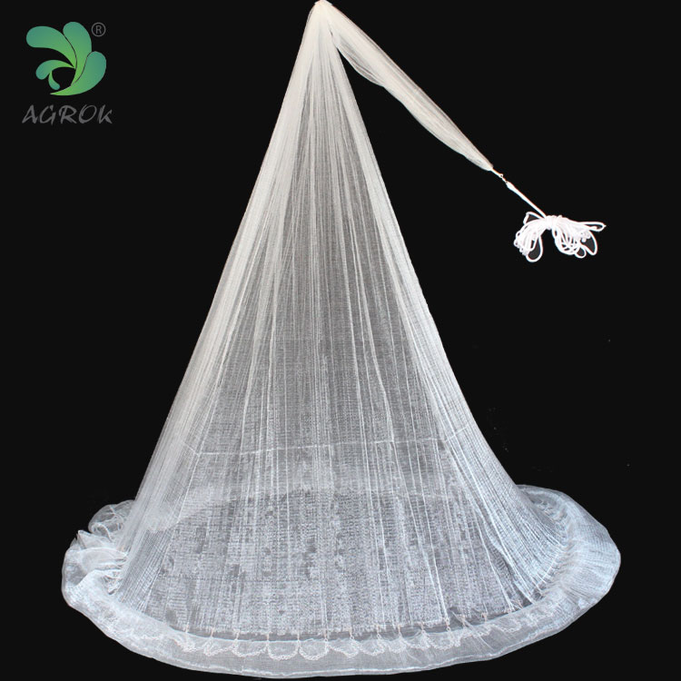 AGROK 14ft lead chain bottom pocket cast net