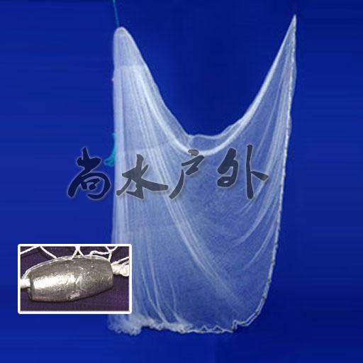 铅坠手抛网