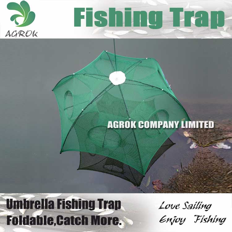 Umbrella Type 6 Entrance Fishing Trap