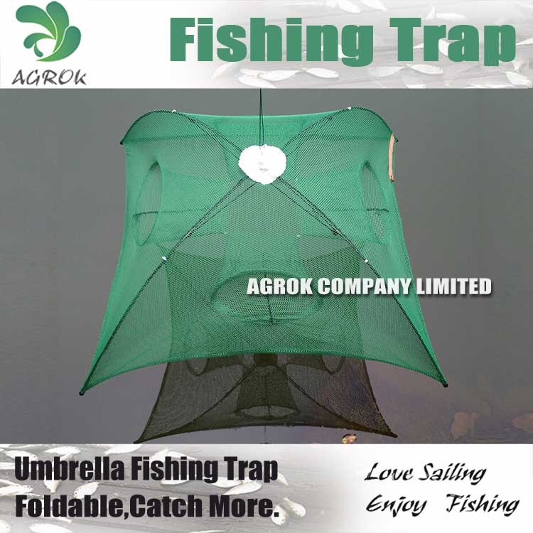 Umbrella Type 4 Entrance Fishing Trap