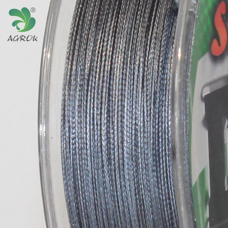 8 braid grey fishing line Dyneema grey fishing line